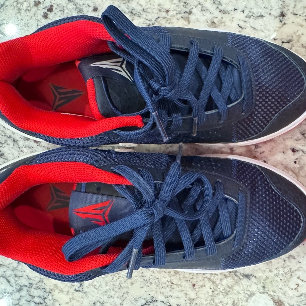 Nike Court Training Shoes Men’s 8 Navy Red | Air Cushion - Picture 6 of 8